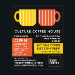 Flyer Trendy Pastel Mug Icones Barista, Café, Coffeehous<br><div class="desc">Trendy Pastel Mug Icones Barista,  Café,  Folhetos Publicitários De Coffeehouse Pela Loja De Cartão de visita.</div>