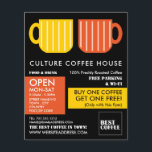 Flyer Trendy Pastel Mug Icones Barista, Café, Coffeehous<br><div class="desc">Trendy Pastel Mug Icones Barista,  Café,  Folhetos Publicitários De Coffeehouse Pela Loja De Cartão de visita.</div>