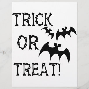 Flyer Trick ou Treat Bats!