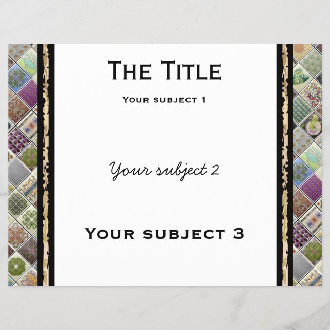 Flyer Um Poster antigo movido (Frente)