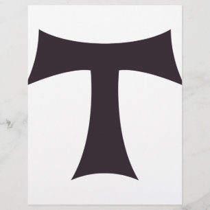 Flyer Um tau cruz Santo Anthony