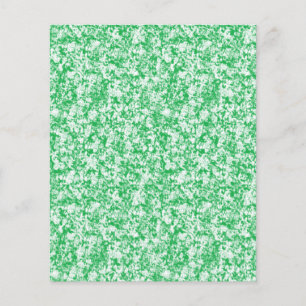 Flyer Uma luxuosa e verde com frentes delicadas e arcaic