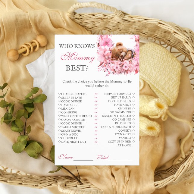 Flyer Urso Dormindo Rosa Esbranquiçado Que Conhece Melho (Criador carregado)