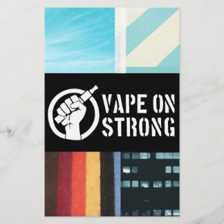 Flyer Vape On Strong