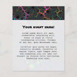 Flyer Veias - Arte Fractal