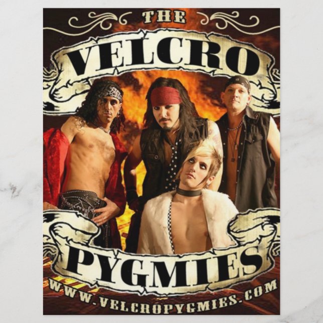 Flyer Velcro Pygmies (Frente)