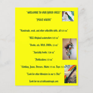 Flyer venda de jardim