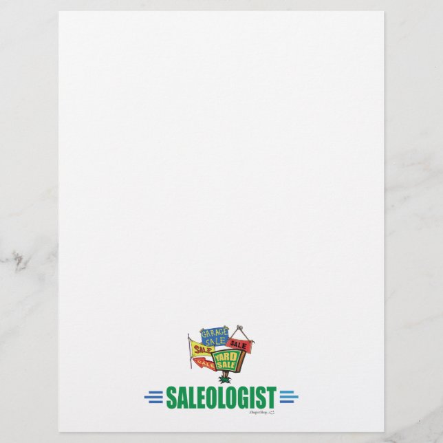 Flyer Venda de Yard Humorous (Frente)