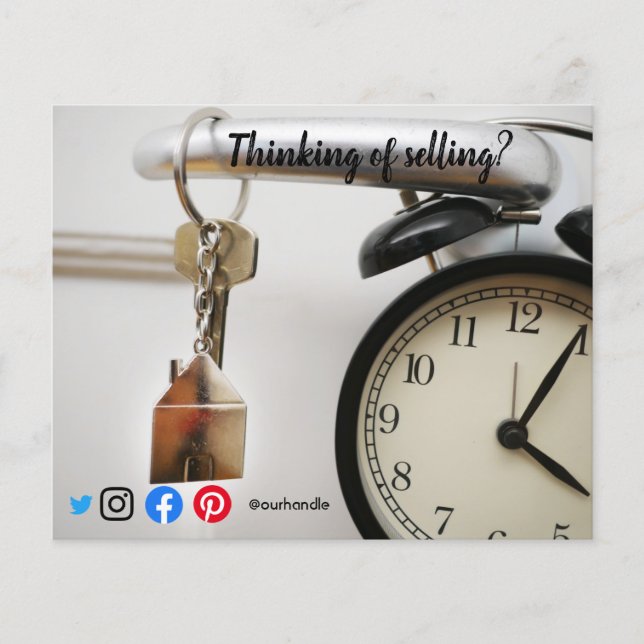 Flyer vendendo chave do marketing do imobiliário de refe (Frente)