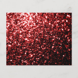 Flyer Vermelho Escuro brilho Glitter glamour