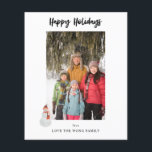 Flyer Vertical sobre Feriados Felizes de Snowman de Orça<br><div class="desc">******* O PAPEL MATTE É FINO. ATUALIZE UM PAPEL MAIS ESPESSURDO. NENHUM ENVELOPES INCLUÍDO. PARA CARTÕES, CARTÕES MAIS ESPESSURAS, VERIFIQUE O LINK ABAIXO. CARTÃO, CARTÕES MAIS ESPESSURAS TÊM UMA OPÇÃO PARA ENVELOPES OU INCLUI-OS******* Economize em cartões com folheto de papel. Aqueça as férias de sua família e amigos e divirta-se...</div>