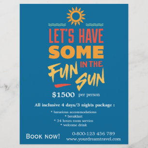 Flyer Viagens Turísticas