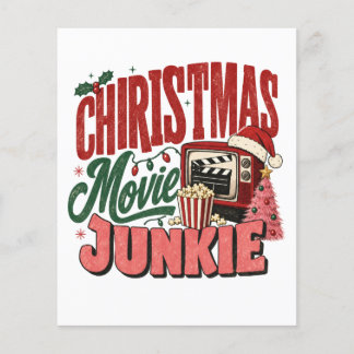 Flyer Viciado em Filmes de Natal Retrô