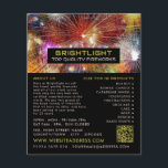 Flyer Vídeo de Firework, Vendas do Fireworks<br><div class="desc">Vídeo De Fogo,  Folhetos De Anúncios De Vendas Do Fireworks Por Loja De Cartão de visita.</div>