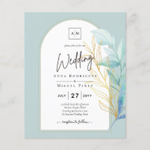 Vidro marítimo em 1 Aqua Green Dourada deixa casam