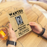 Flyer Vintage Fun Convict Reward Desejado<br><div class="desc">Uma Vintage Convict Reward Flyer,  inspirada por uma verdadeira virada do impressão do século. Diversão para festas,  aniversários,  despedida de solteiro ou qualquer outra diversão! O modelo é totalmente personalizável.</div>