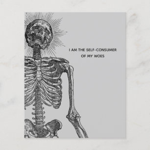 Flyer Vintage Skeleton