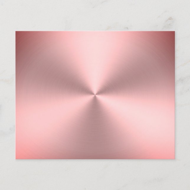 Flyer Vista de metal rosa moderno com escovas (Frente)