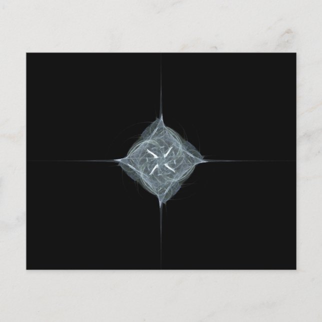 Flyer Visualizações Fractais (Frente)