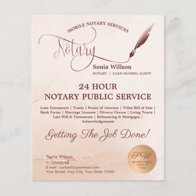 Flyer Voo do Gráfico de Notas e Empréstimos para Portáte (Frente)