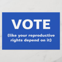 Votem como seus direitos reprodutivos dependem dis