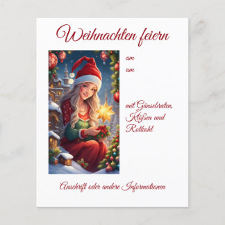 Flyer Weihnachtsgrüße