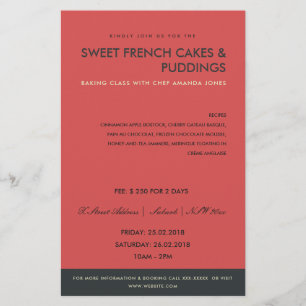 FLYER WORKSHOP DE CLASSES DE MODELO DE FOTO DO MARINHO V