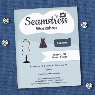 Flyer Workshop Seamstress