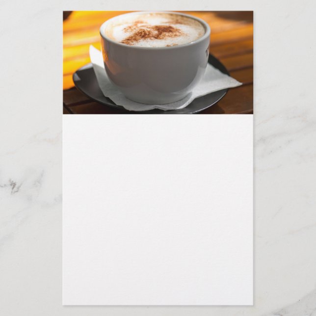 Flyer Xícara de café (Frente)