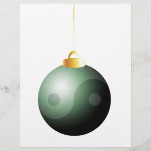 Flyer Yin Yang Christmas Ball