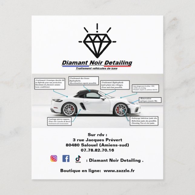 Flyers Diamant Noir Detail MARK 1 (Frente)