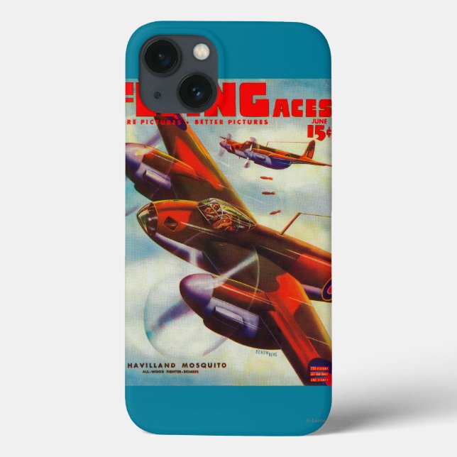 Flying Aces Magazine Cobrir 5 (Verso)