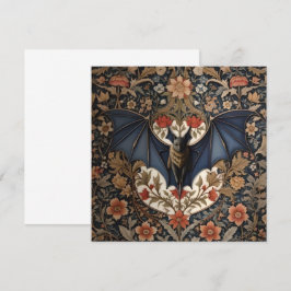 Flying Bat - Moderno William Morris Floral