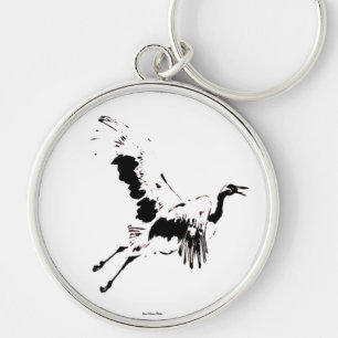 Flying Crane Chaveiro