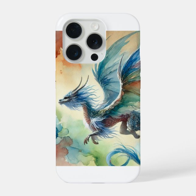 Flying Dragon 240624AREF111 - Watercolor (Verso)
