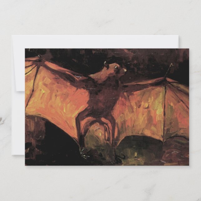 Flying Fox Bat por Vincent van Gogh (Frente)
