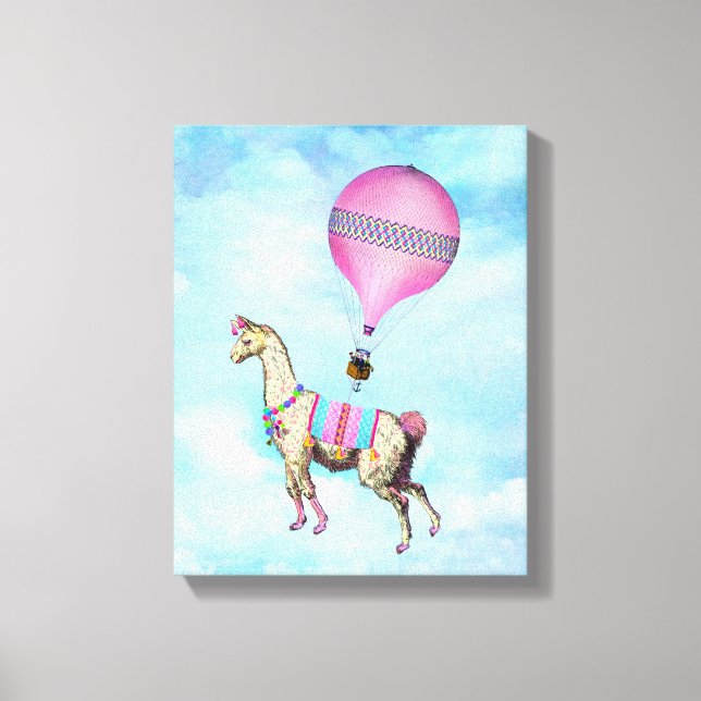 Flying Llama Canvas (Frente)