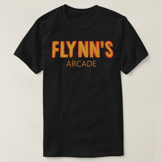 Flynns Arcade Camisa Essencial T (Frente do Design)