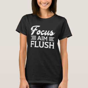 Foco Aim Camisetas Gráficas Flush para Mulheres e 