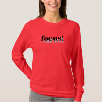 Foco! Camiseta