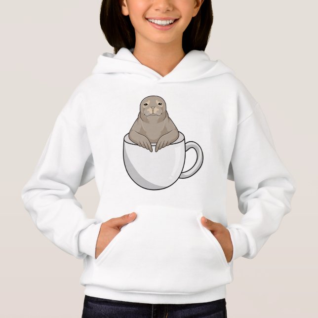 Foco com copo de café (Frente)