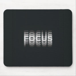 Focus Optical Illusion Mouse Pad