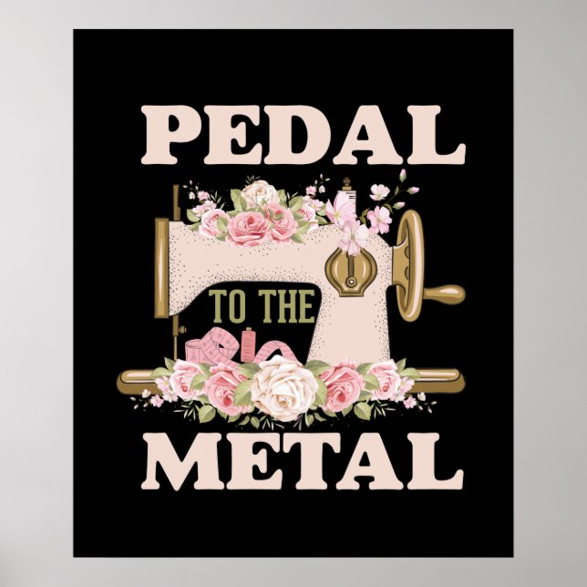 fofo costurando amantes da arte Poster (Frente)