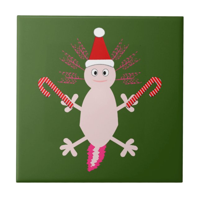 Fofo de Natal Axolotl (Frente)