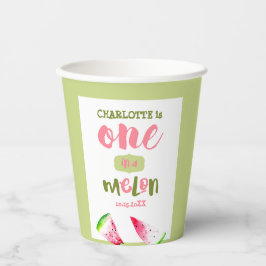 fofo em fatias de melancia de primeiro aniversario