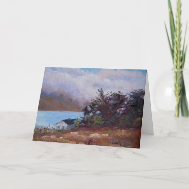 Foge No Cartão De Saudação De Primaveras Cristais. (Frente)