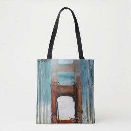 "Foggy Ouro Gate", por AlarsenArtist Tote Bag
