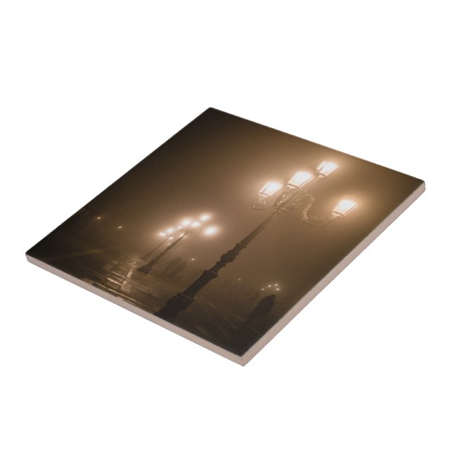 Foggy Piazza San Marco, Veneza (Lateral)