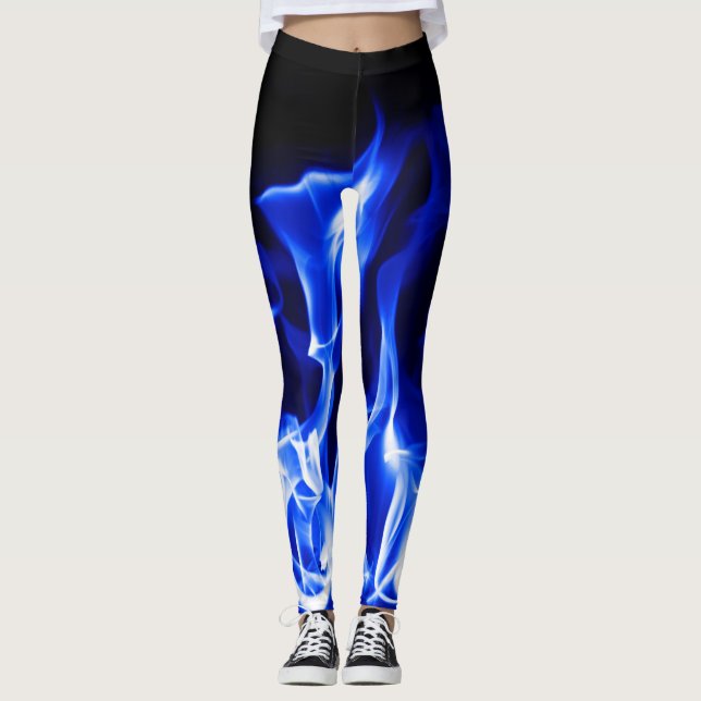 Fogo azul que legging (Frente)