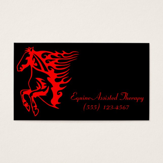 Fogo Chato Vermelho Bronco Mustang Cavalo Selvagem (Frente)